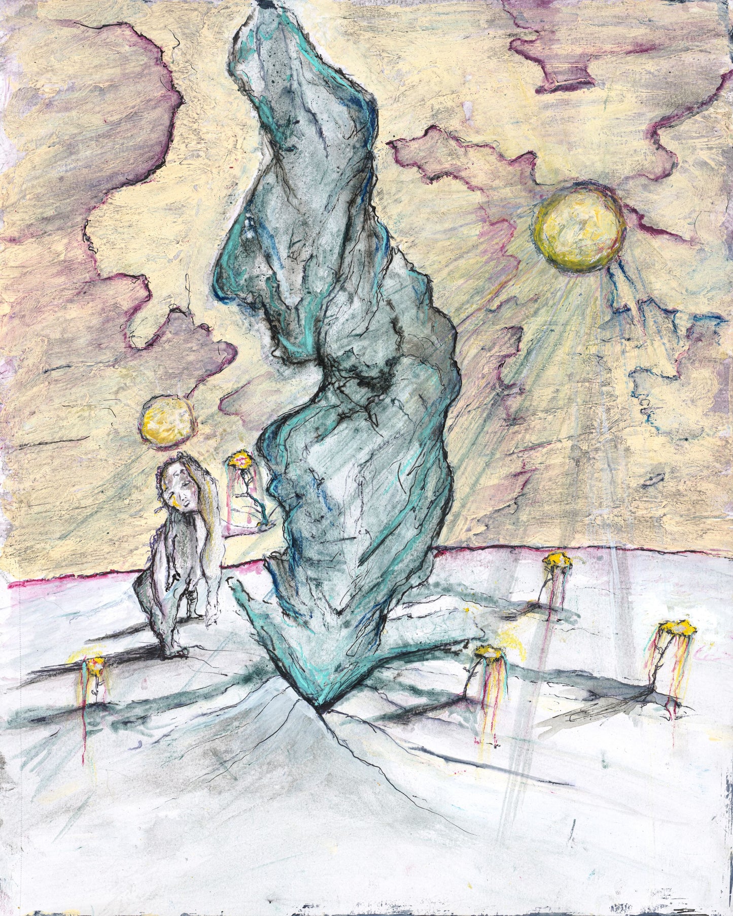 A Strange Harvest - Print