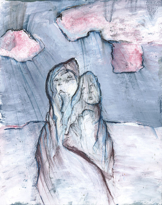 Quiet eyes, soft stare - Print